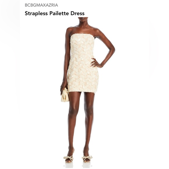 BCBGMAXAZRIA Strapless Paulette Dress - Picture 3 of 6